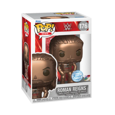 Figura Pop! WWE Roman Reigns em caixa