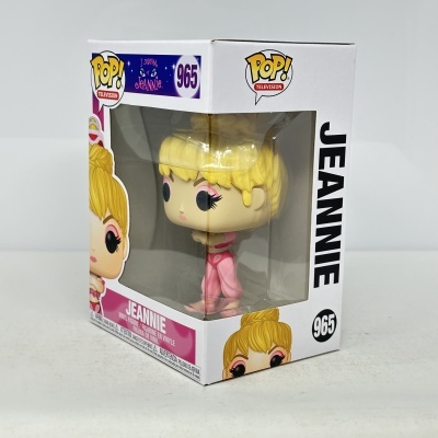 Figura Pop! Television Jeannie dentro de caixa com etiqueta I Dream of Jeannie 965