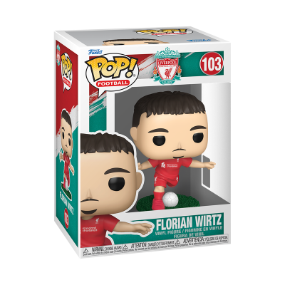 Funko Pop Football Florian Wirtz Liverpool FC em caixa