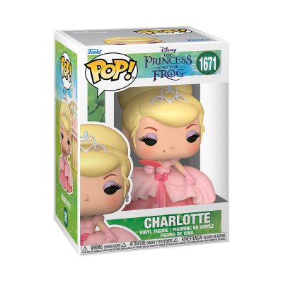 Funko Pop! Charlotte Disney The Princess and the Frog 1671 boneca em vinil
