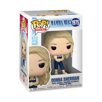 Figura Funko Pop Donna Sheridan Mamma Mia! 1975 com embalagem