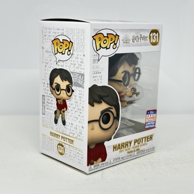 Figura POP Harry Potter vinil edição limitada em caixa