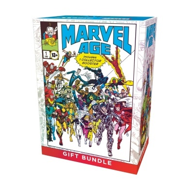Caixa colecionável Marvel com ilustrações de super-heróis