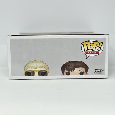 embalagem Funko Pop! Games com duas figuras estilizadas