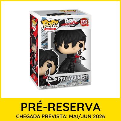 Funko Pop! figura Protagonist P30 25TH ANNIVERSARY na caixa branca
