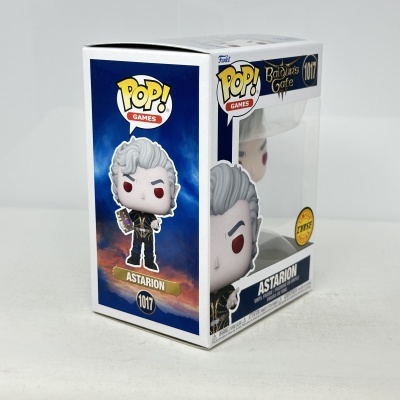 Caixa de figura Funko Pop! Astarion do jogo Baldurs Gate número 1017