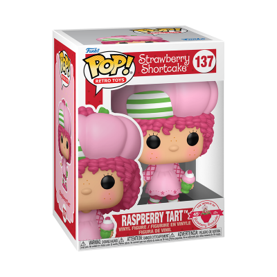 Figura Funko Pop! Raspberry Tart da série Strawberry Shortcake na caixa