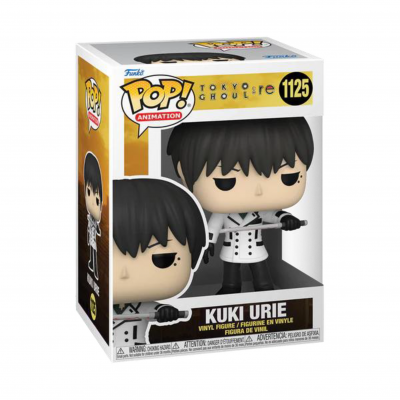 Funko Pop! Animation Tokyo Ghoul, figura de vinil Kuki Urie número 1125 na embalagem