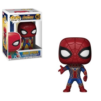 Figura Funko Pop! Iron Spider em vinil com caixa