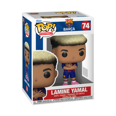Funko Pop! Lamine Yamal Barcelona 74 em caixa de vinil