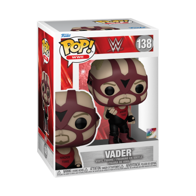 Figura Pop! WWE VADER número 138 em caixa