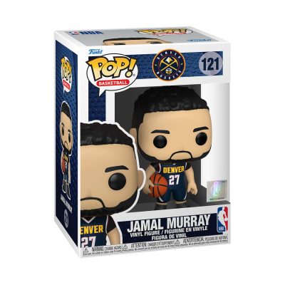 Funko Pop! Jamal Murray com uniforme de basquete Denver em caixa