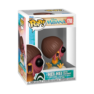 Figura Funko Pop Hei Hei com coco Disney Moana