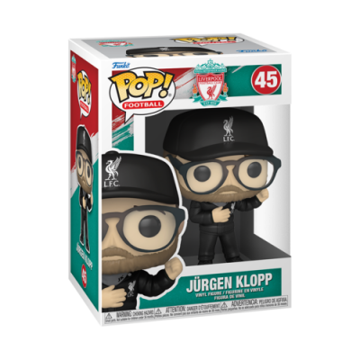 Figura Funko Pop! Football Jürgen Klopp em caixa