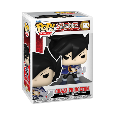 Figura Funko Pop Chazz Princeton Yu-Gi-Oh! na caixa