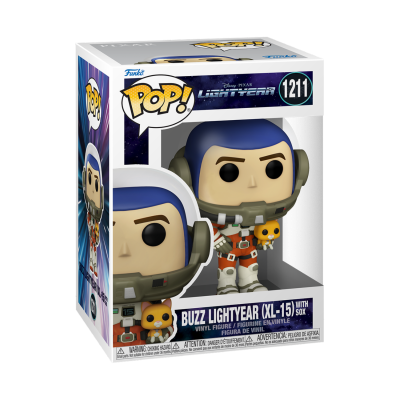 Figura Funko Pop! de Buzz Lightyear XL-15 em embalagem com janela