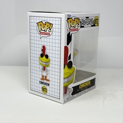 Caixa Funko Pop! Animation Chicken número 1072 vazia