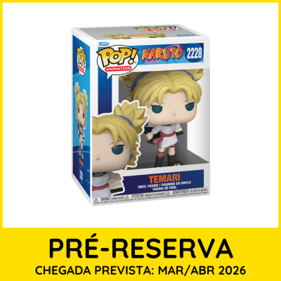 Figura Funko Pop! Temari Naruto na caixa