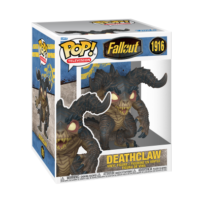 Figura Funko Pop! Deathclaw da série Fallout em caixa