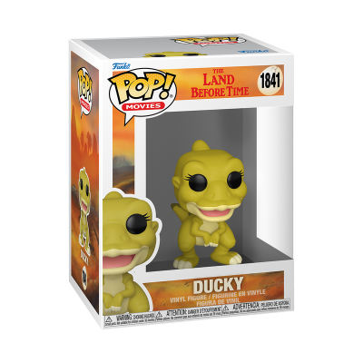 Figura Funko Pop! Ducky de The Land Before Time em caixa
