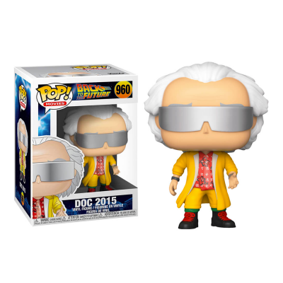 Figura Funko Pop Doc 2015 de Back to the Future com caixa original número 960