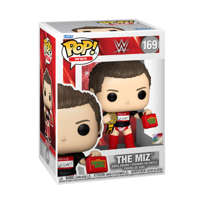 Funko Pop! WWE The Miz nº169 em embalagem