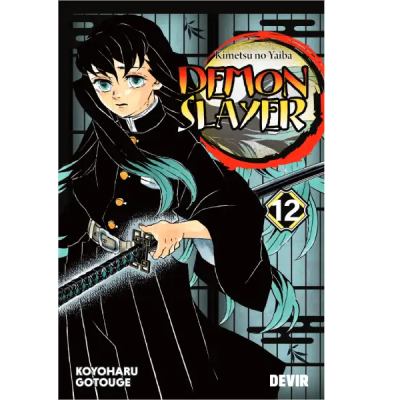 Capa do manga Kimetsu no Yaiba Demon Slayer volume 12