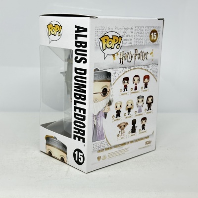 Embalagem Funko POP! Harry Potter Albus Dumbledore número 15