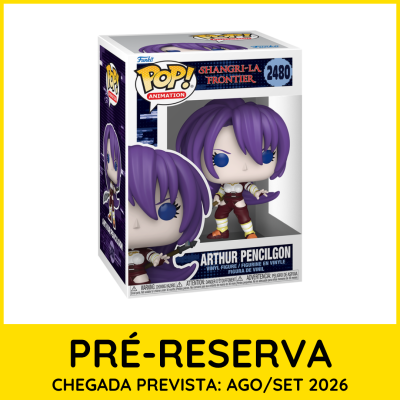 Figura Funko Pop! Animation Arthur Pencilgon de Shangri-La Frontier na caixa