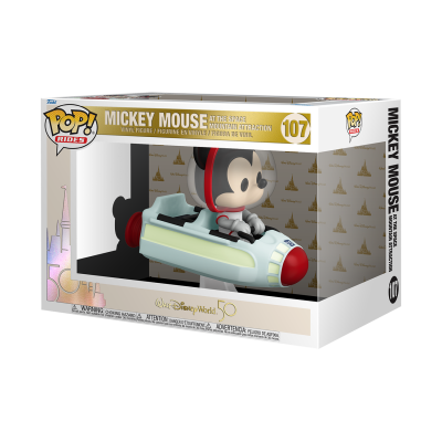 Funko Pop Mickey Mouse astronauta na caixa