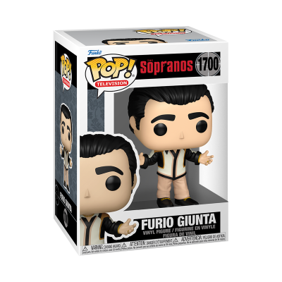 Funko Pop! Sopranos Furio Giunta figura de vinil na caixa