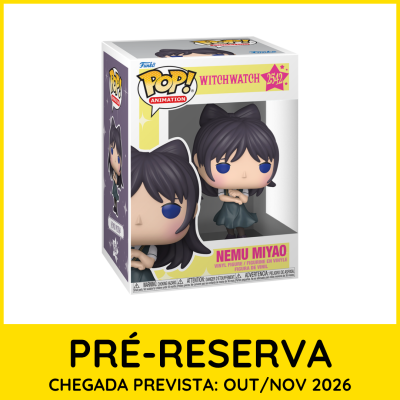 Figura Funko Pop! Nemu Miyao da animação Witchwatch na embalagem