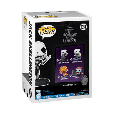 Figura Funko Pop! Jack Skellington Tim Burton's The Nightmare Before Christmas na caixa