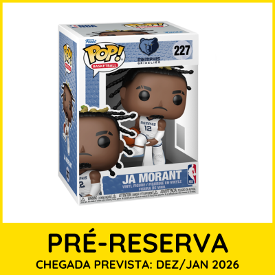 Funko Pop Basketball Ja Morant uniformizado Memphis Grizzlies.