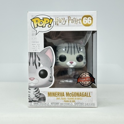 Figura de vinil POP! Harry Potter Minerva McGonagall número 66 em caixa