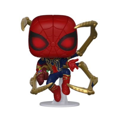 Figura de vinil Funko Pop Homem-Aranha com braços mecânicos dourados