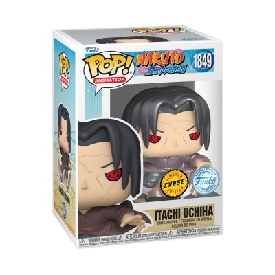 Figura Funko Pop! Itachi Uchiha de vinil com caixa transparente