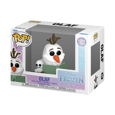 Funko Pop! Olaf do Frozen em caixa transparente