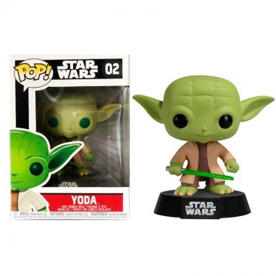 Figura Pop! Yoda de Star Wars com embalagem
