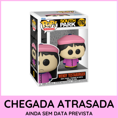 Figura Funko Pop Wendy Testaburger da South Park na caixa