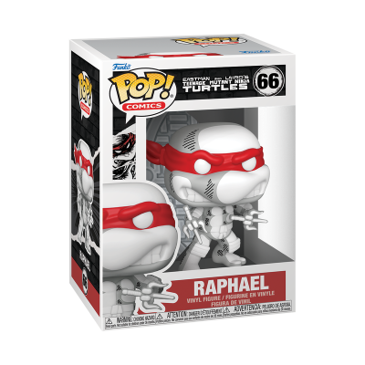 Figura Funko Pop! Raphael Teenage Mutant Ninja Turtles 66 em caixa