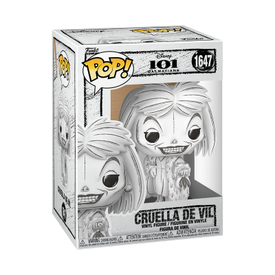 Figura Pop! Cruella de Vil Disney 101 Dálmatas na caixa