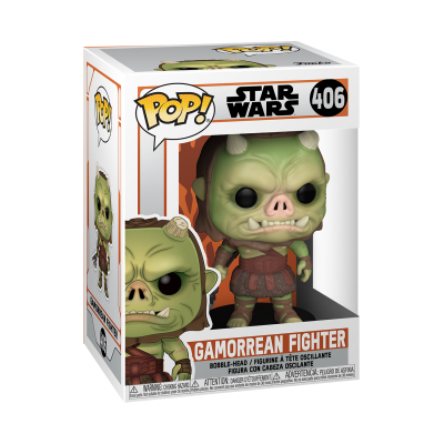 Funko Pop Star Wars Gamorrean Fighter nº 406 em caixa