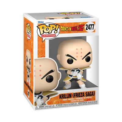 Funko Pop! Krillin (Frieza Saga) Dragon Ball Z figura de vinil na embalagem