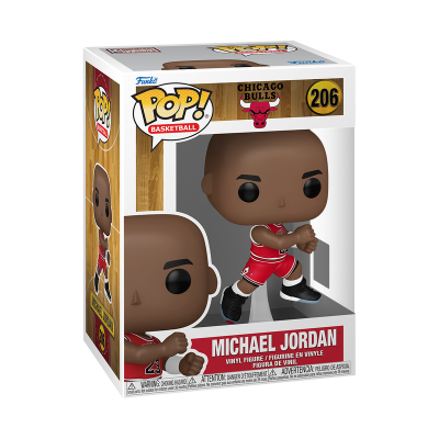 Figura Funko Pop! Michael Jordan Chicago Bulls em caixa
