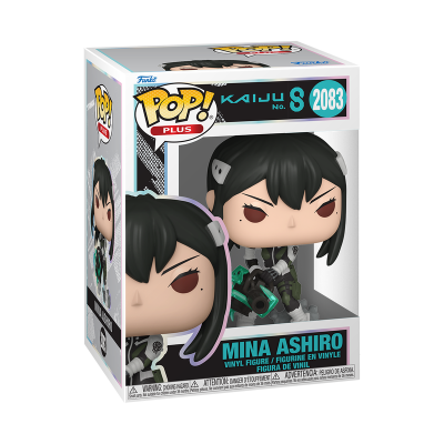 Boneco Funko Pop! Plus Kaiju Mina Ashiro na sua caixa