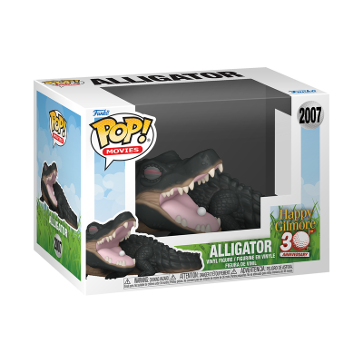 Figura Funko Pop! Alligator da coleção Happy Gilmore em caixa