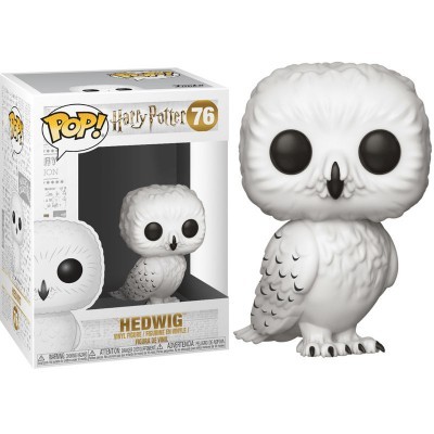 Figura de vinil Funko Pop! Hedwig e caixa original Harry Potter