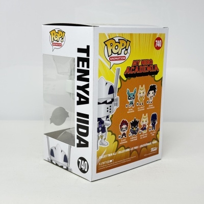 Caixa de Funko Pop! de Tenya Iida da My Hero Academia com número 740