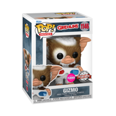 Figurinha Funko Pop Gizmo Gremlins embalagem